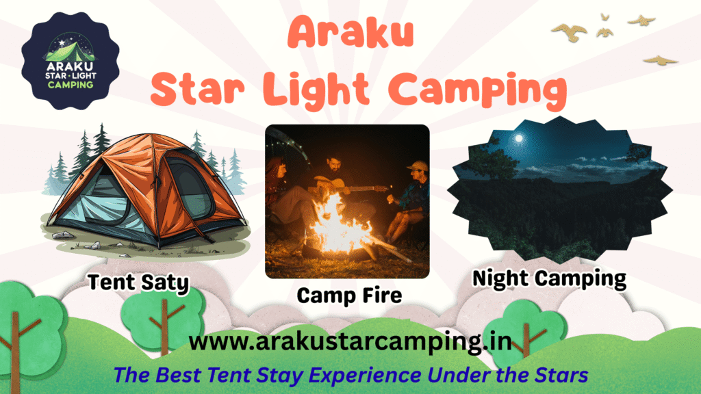 Araku Star Light Camping | Best Tent Stay camping in araku & Campfire Experience in Araku Valley